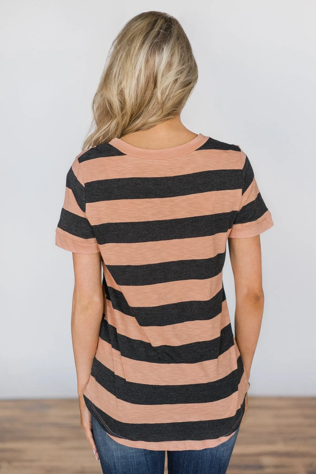 A Fine Time Striped Top