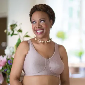 ABC Rose Contour Mastectomy Bra Cocoa