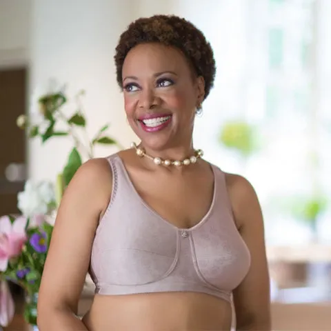 ABC Rose Contour Mastectomy Bra Cocoa