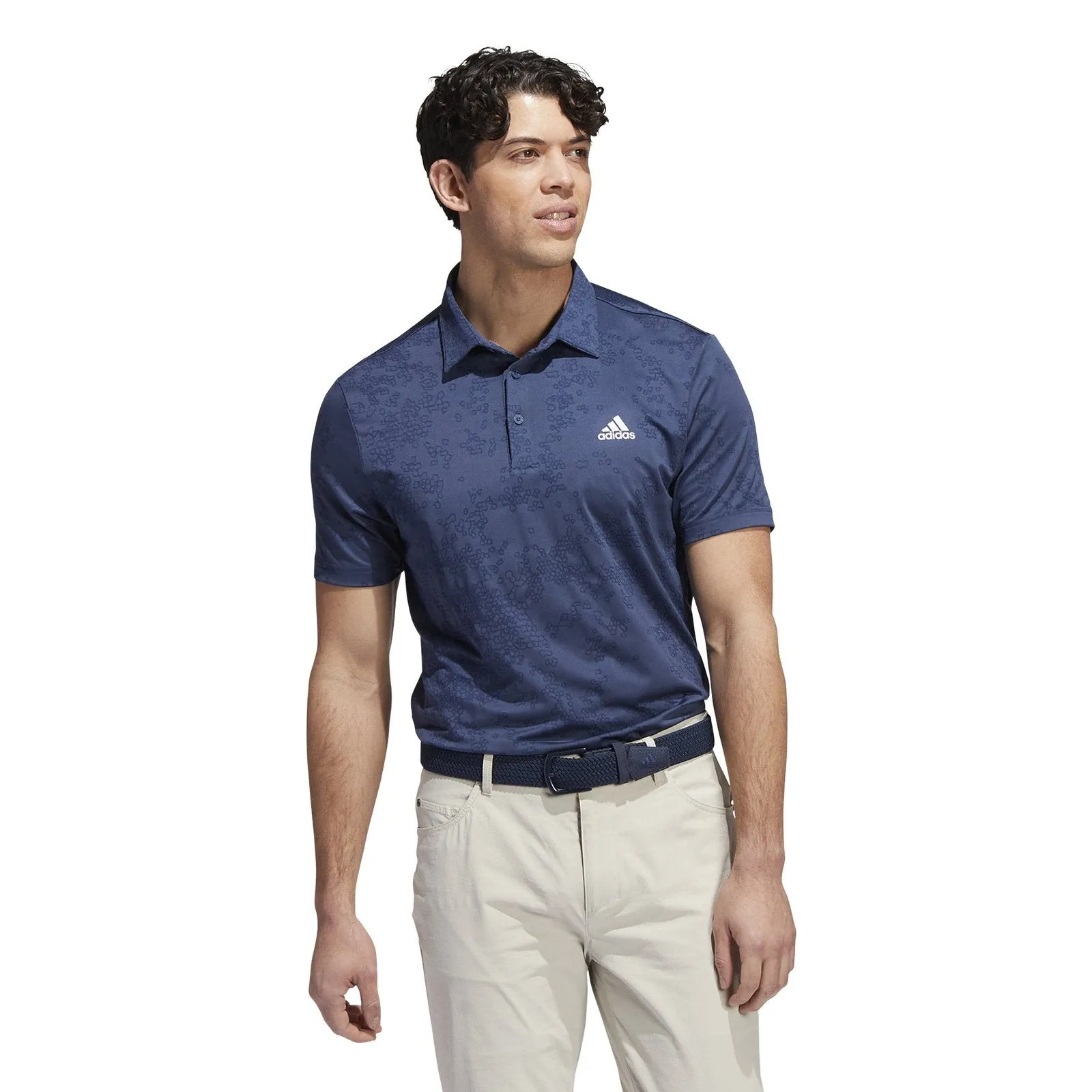 adidas Jacquard Golf Shirt HF6617