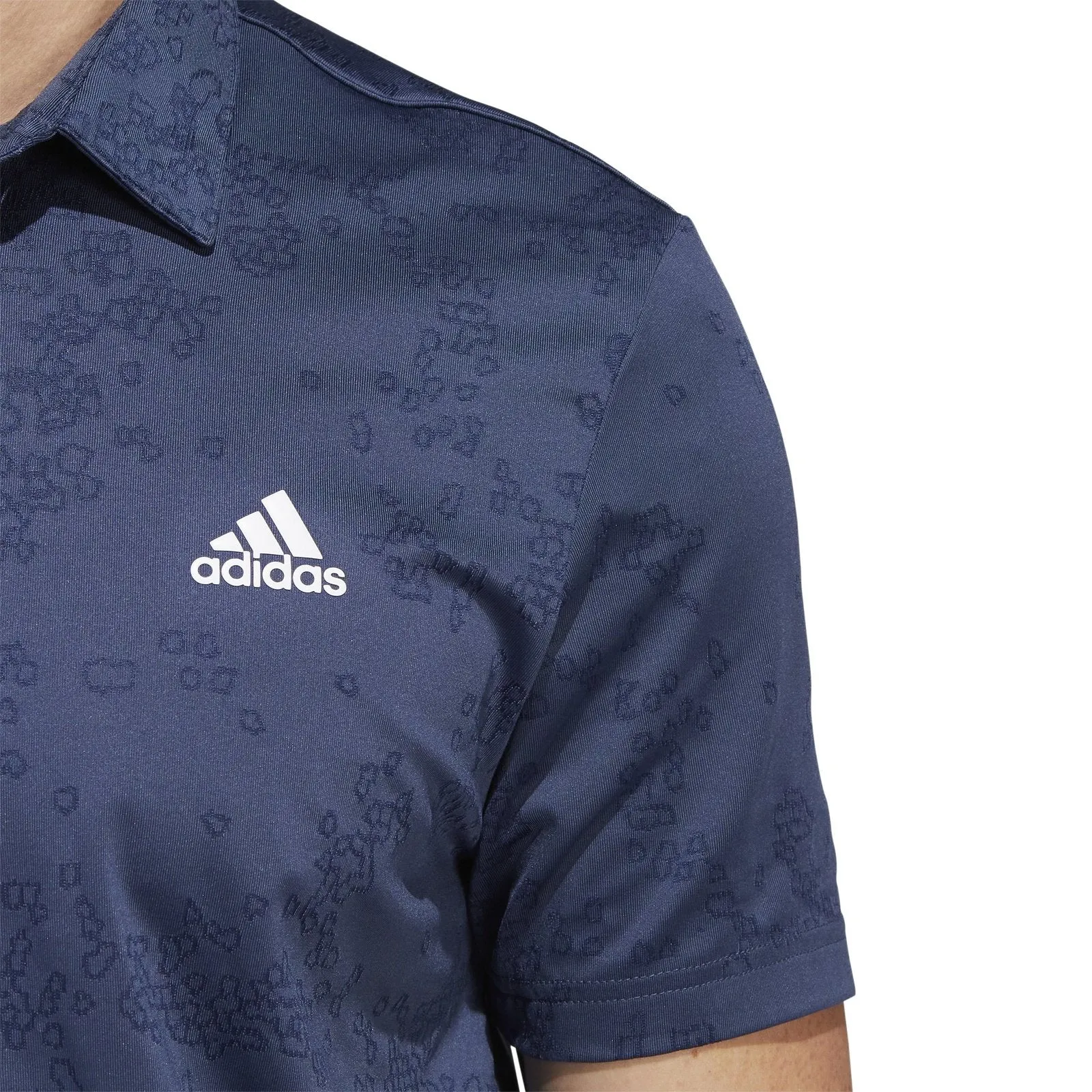 adidas Jacquard Golf Shirt HF6617