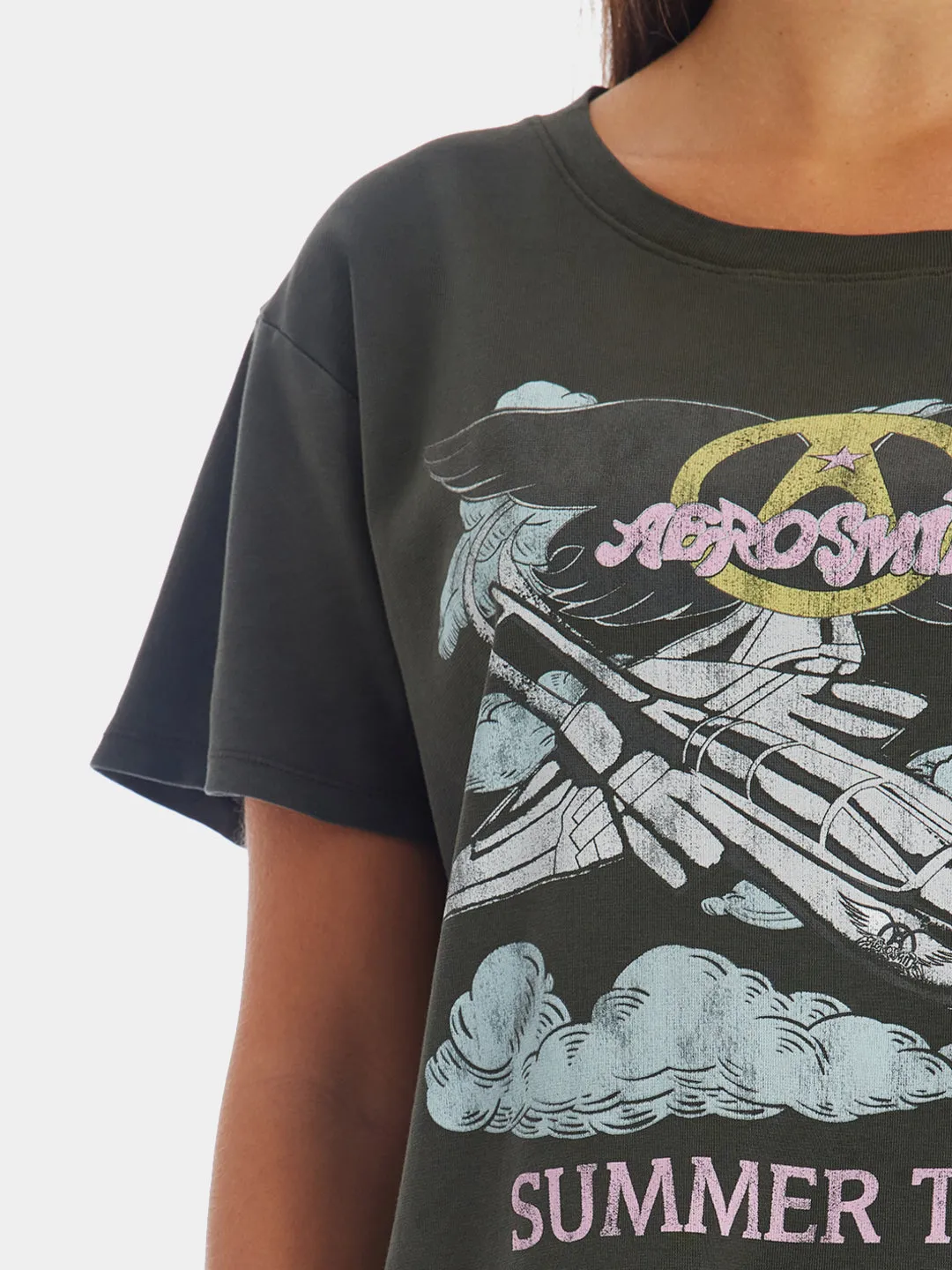 Aerosmith InchSummer 1985 TourInch Band T-Shirt