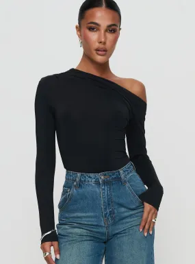 Antilles Off The Shoulder Bodysuit Black