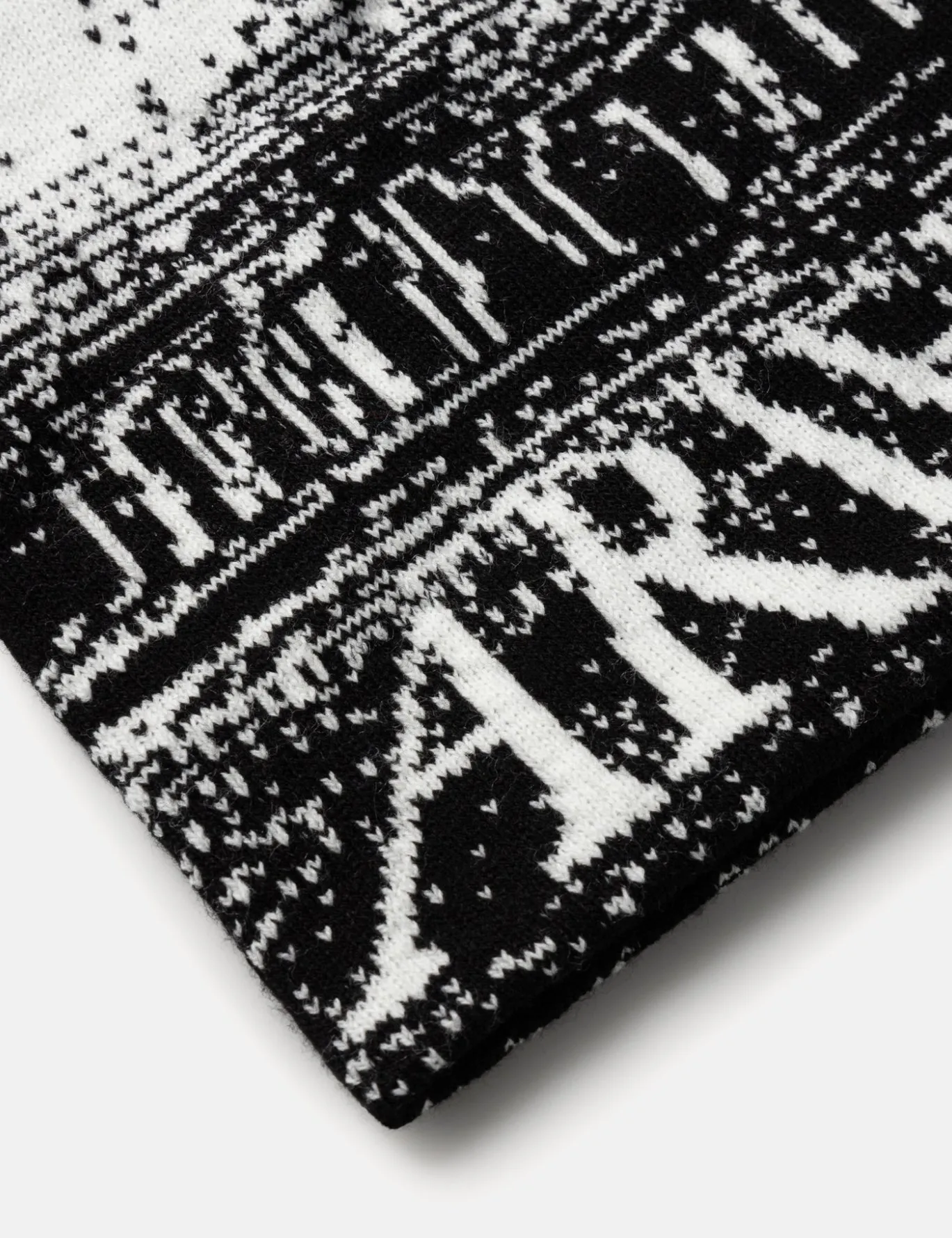 Aries Moonhenge Beanie Hat - Black