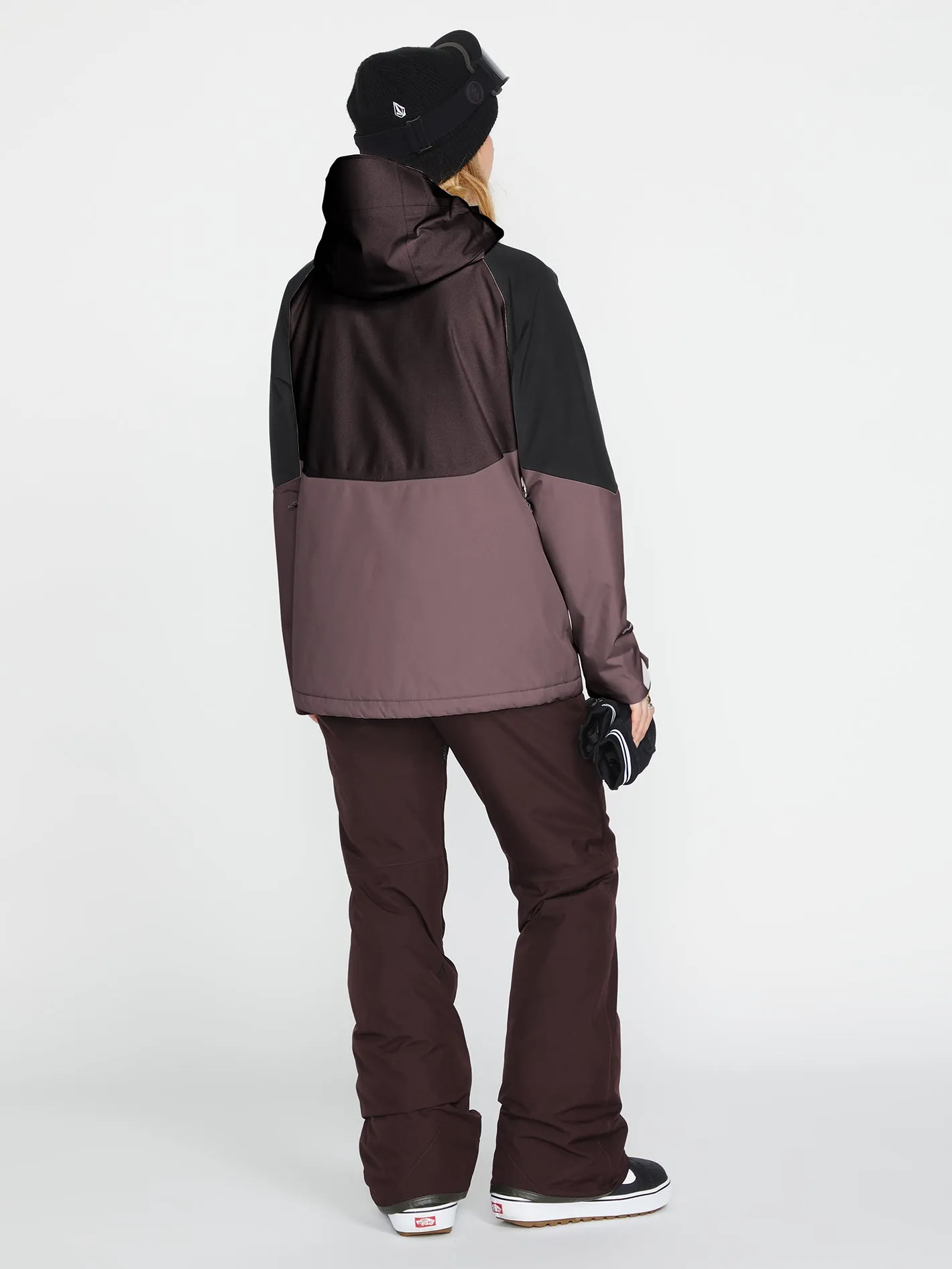 Aris Insulated Gore-Tex Jacket - Black Plum