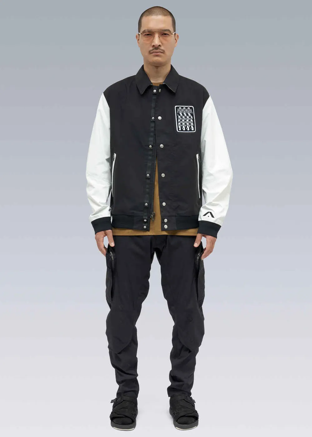 Black & White J94-VT 3L Varsity Jacket