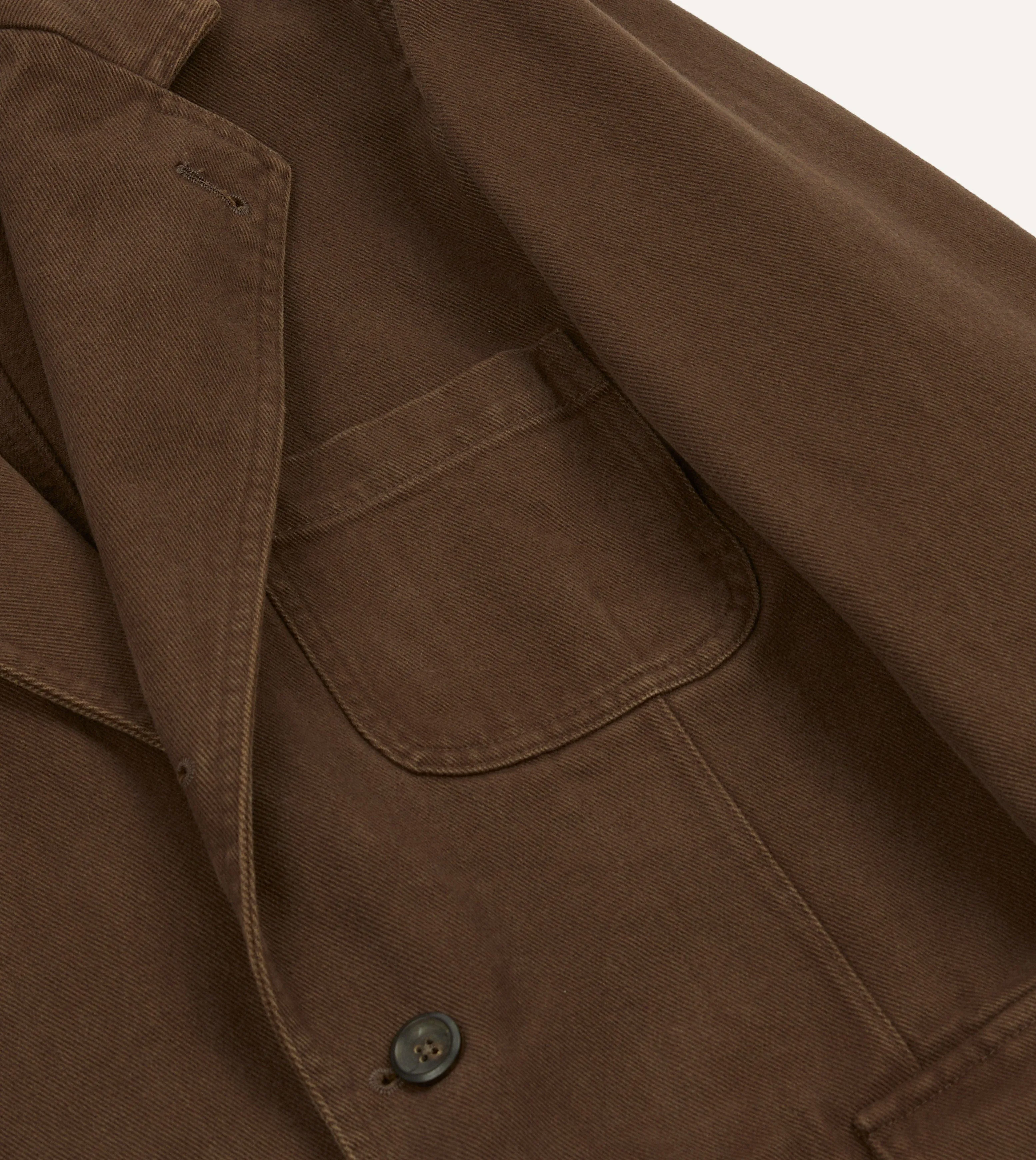 Brown Heavy Cotton Twill Games Blazer Mk. I