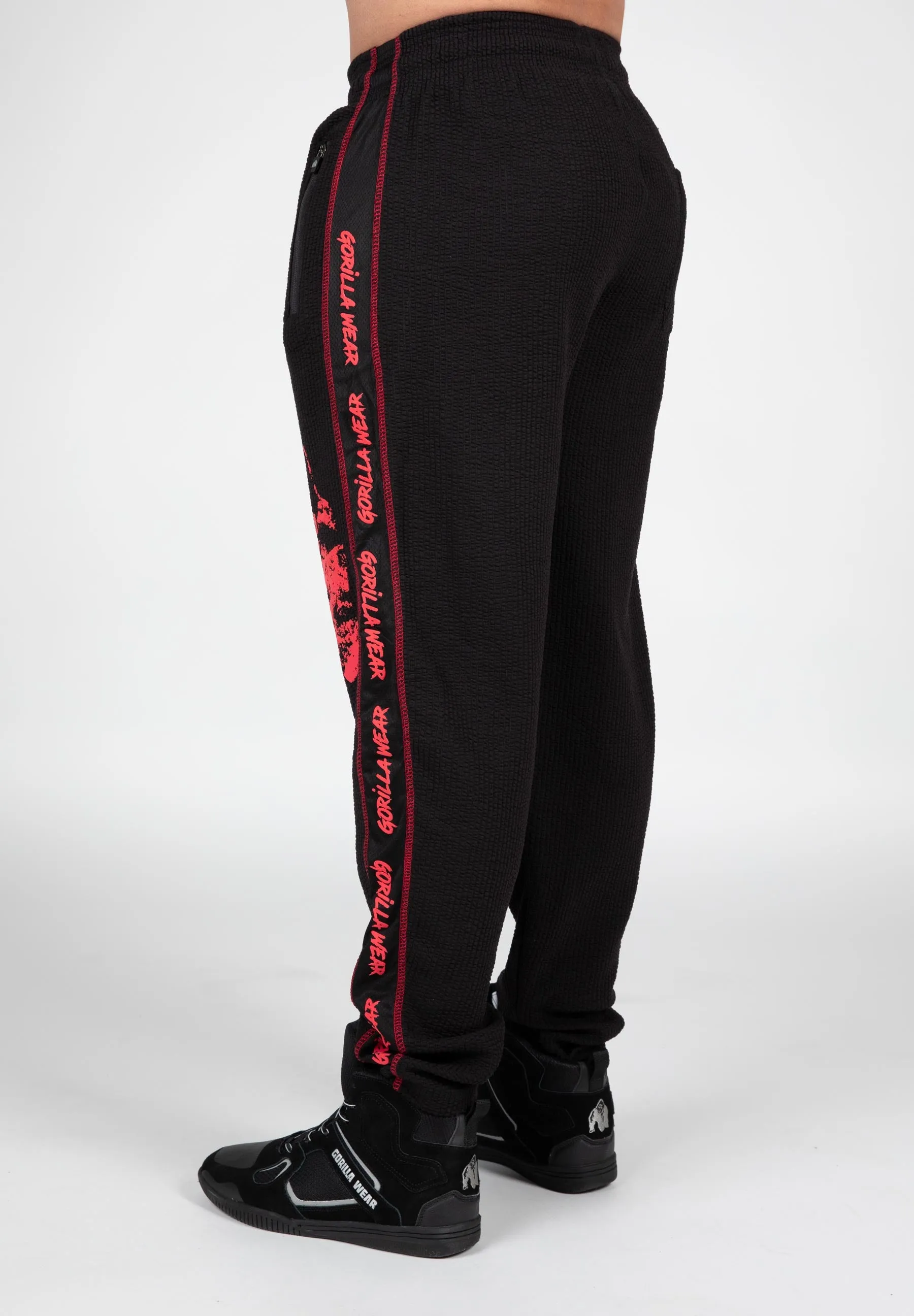 Buffalo Old School Pants - Black/Red