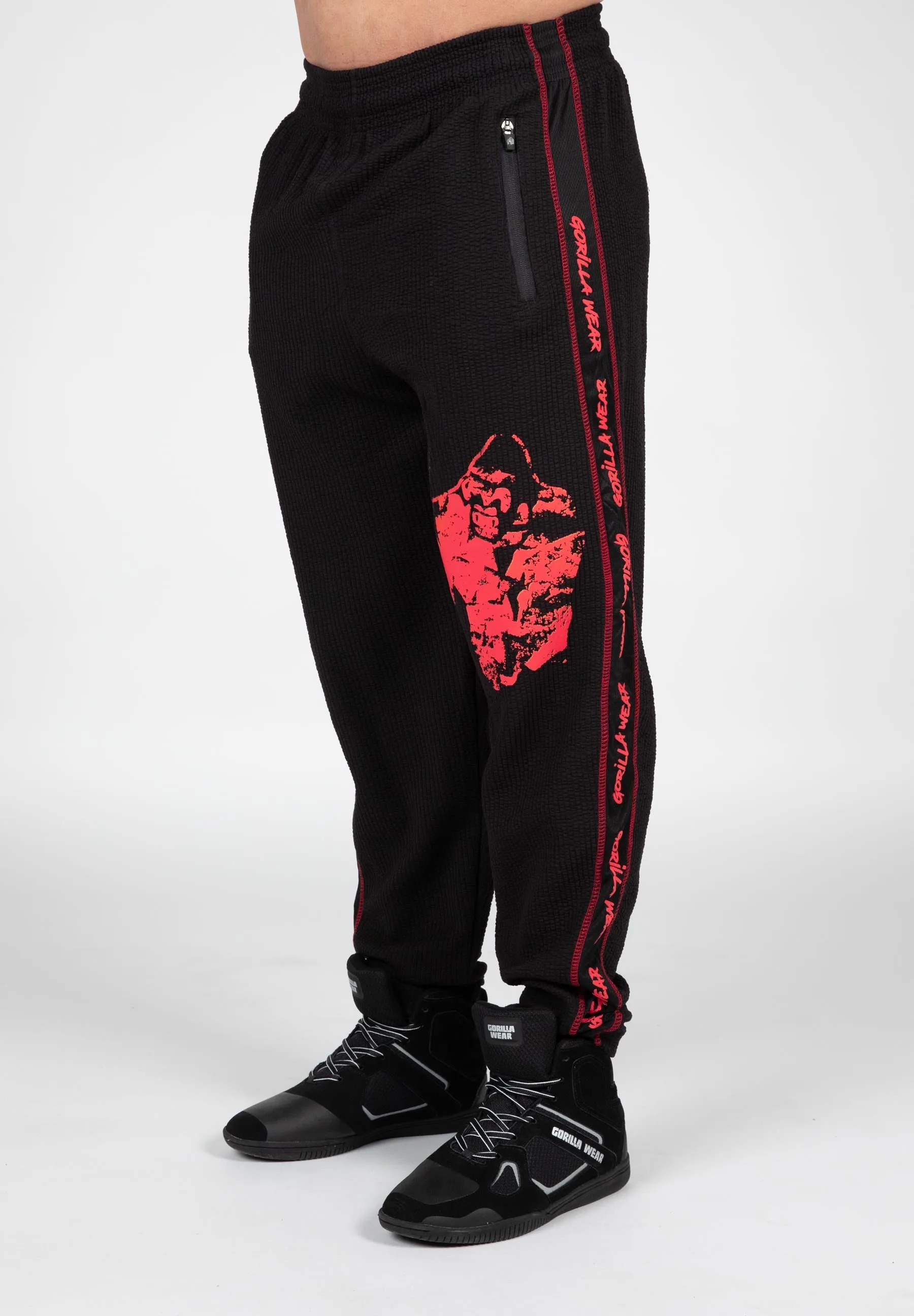 Buffalo Old School Pants - Black/Red