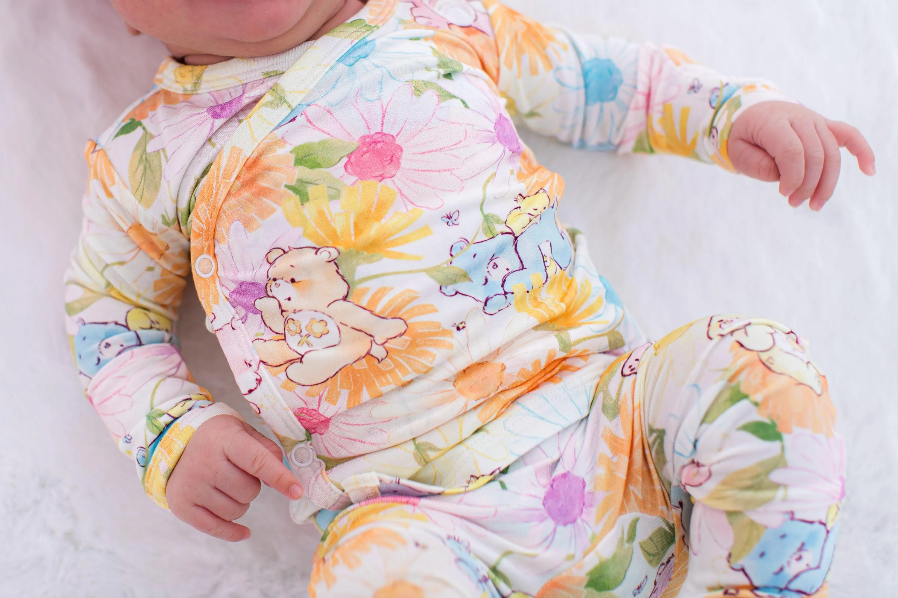 Care Bears Baby Spring Flowers Kimono Set