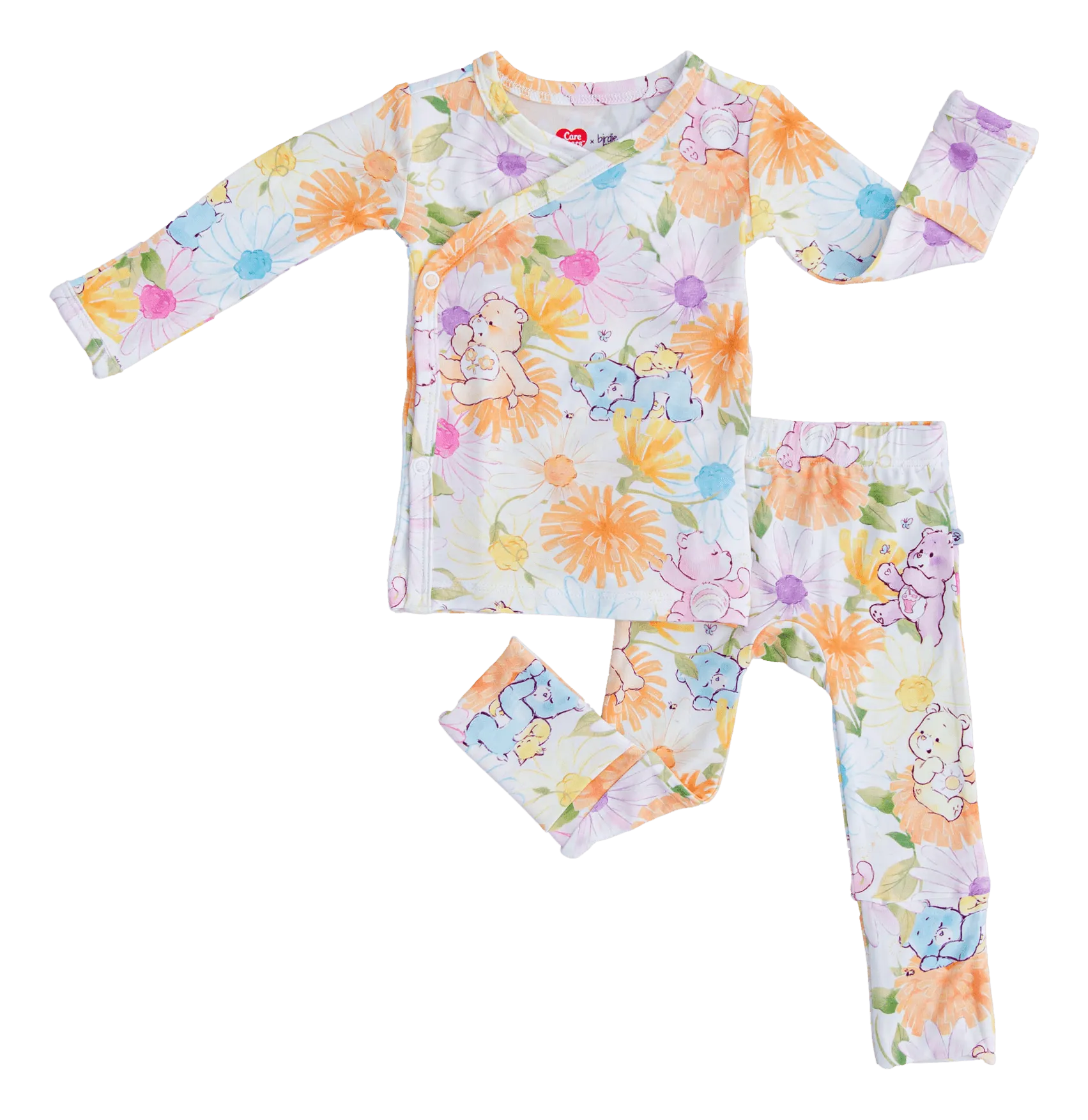 Care Bears Baby Spring Flowers Kimono Set