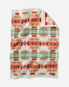 Chief Joseph Crib Blanket<br>Ivory