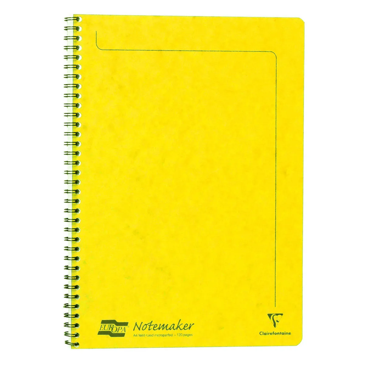 Clairefontaine Europa A4 Notemaker Lemon Notebook