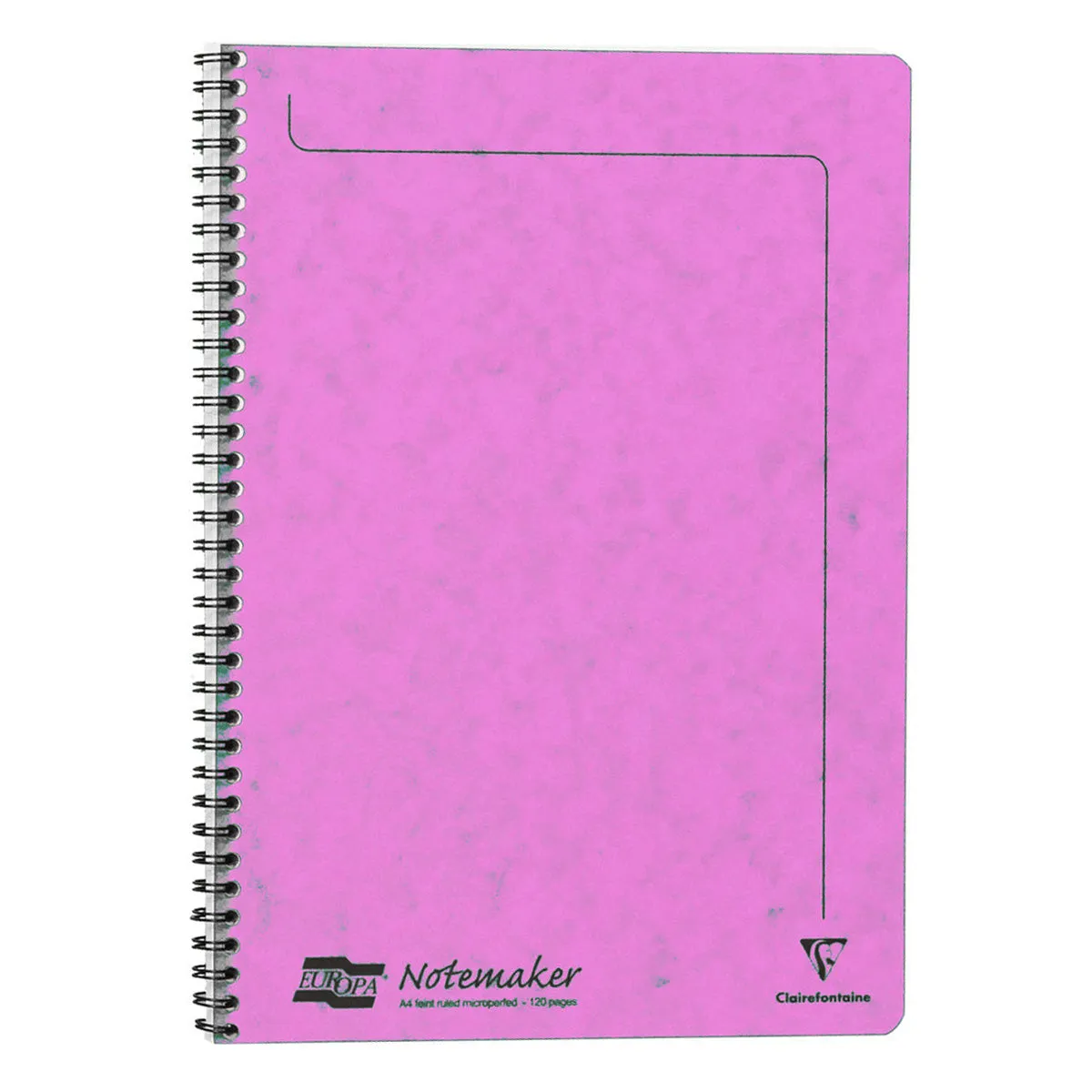 Clairefontaine Europa A4 Notemaker Pink Notebook