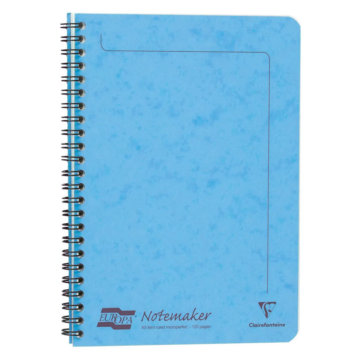 Clairefontaine Europa A5 Notemaker Turquoise Notebook