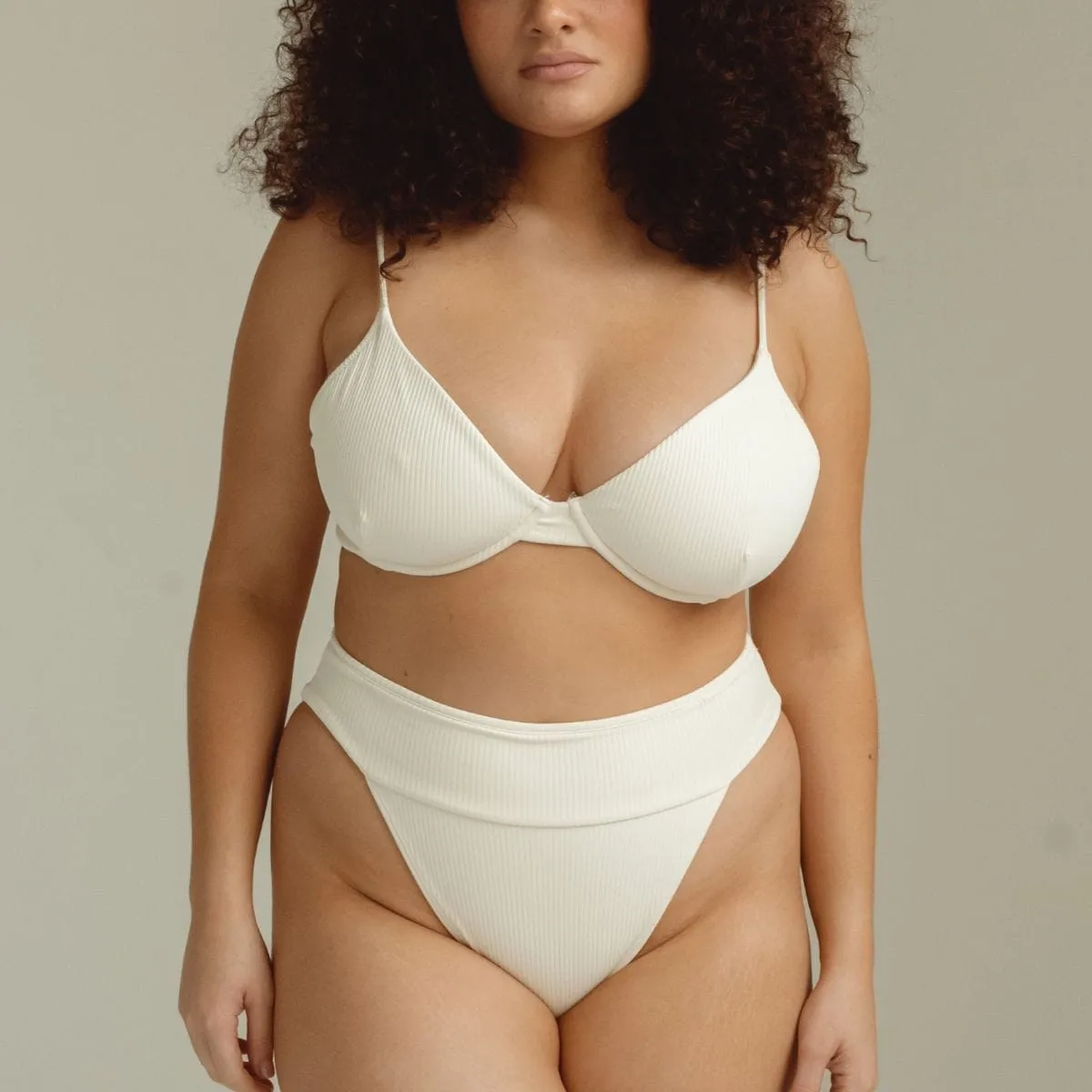 Cream Rib Tamarindo Bikini bottom