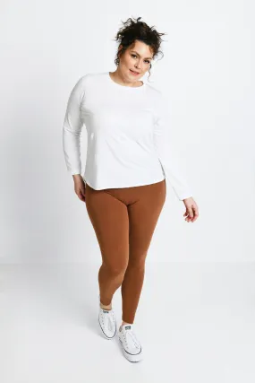 Curve Everyday Leggings - Mocha Brown