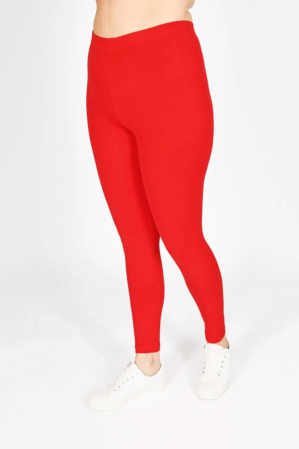 Curve Everyday Leggings - Poppy Red