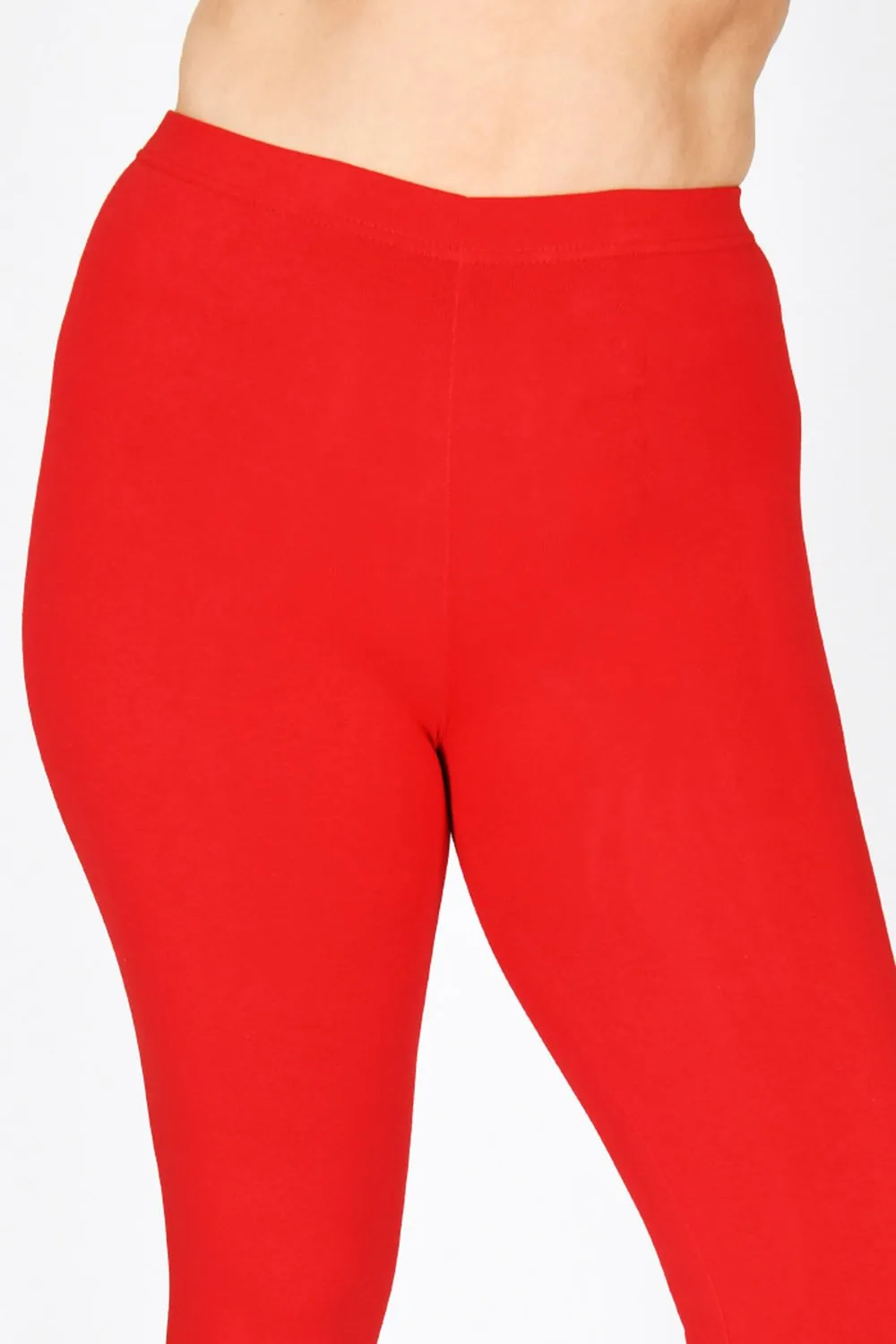 Curve Everyday Leggings - Poppy Red