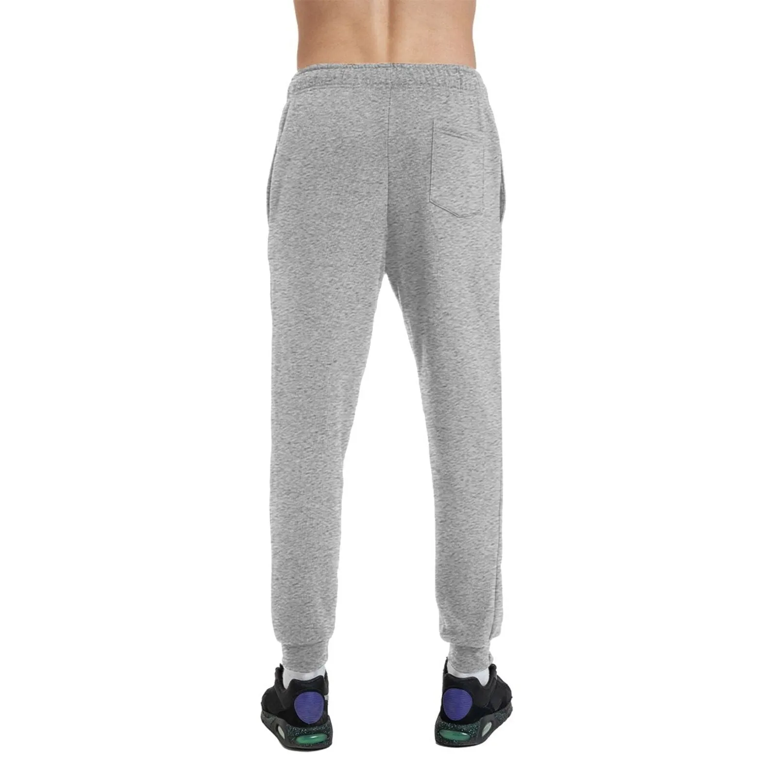 Custom Cropped Photo Mix & Text  Men's Thick Cotton Sweatpants