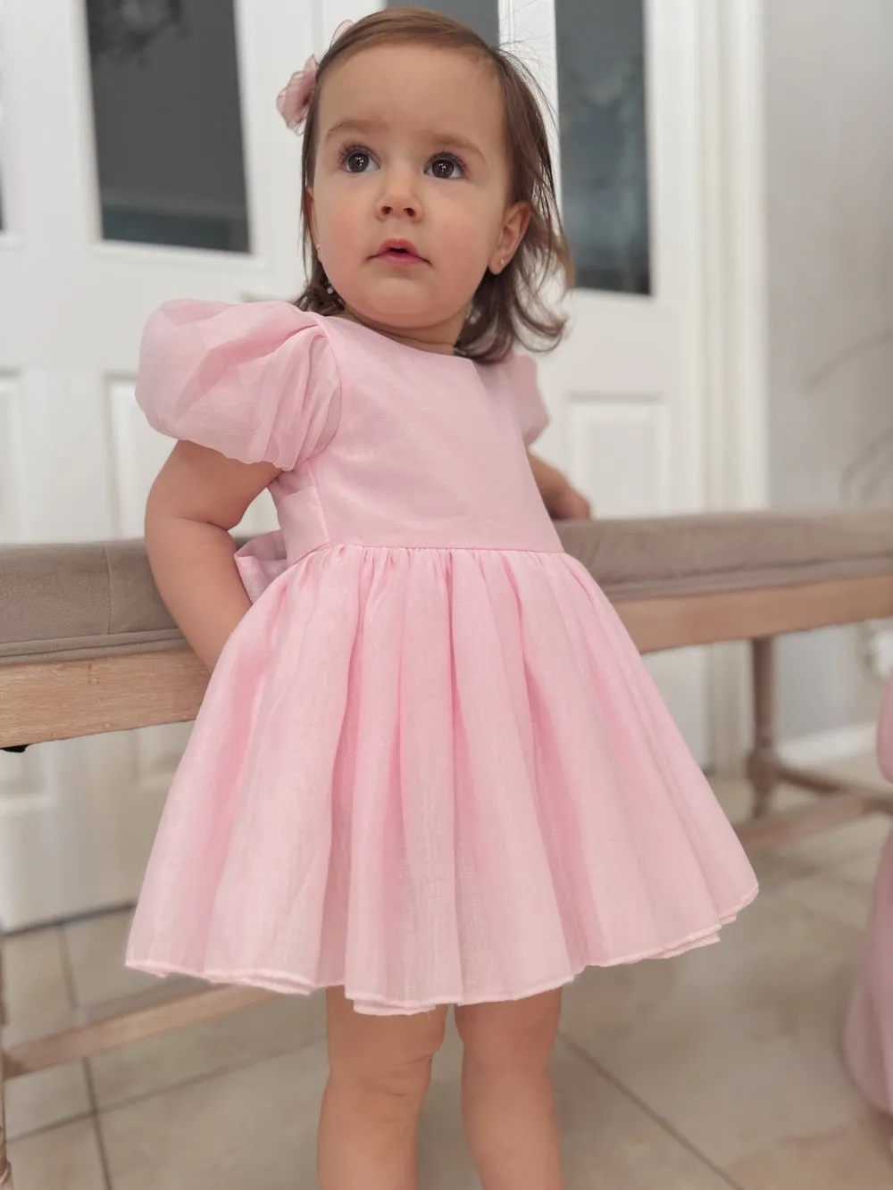 Delia Light Pink Baby Dress