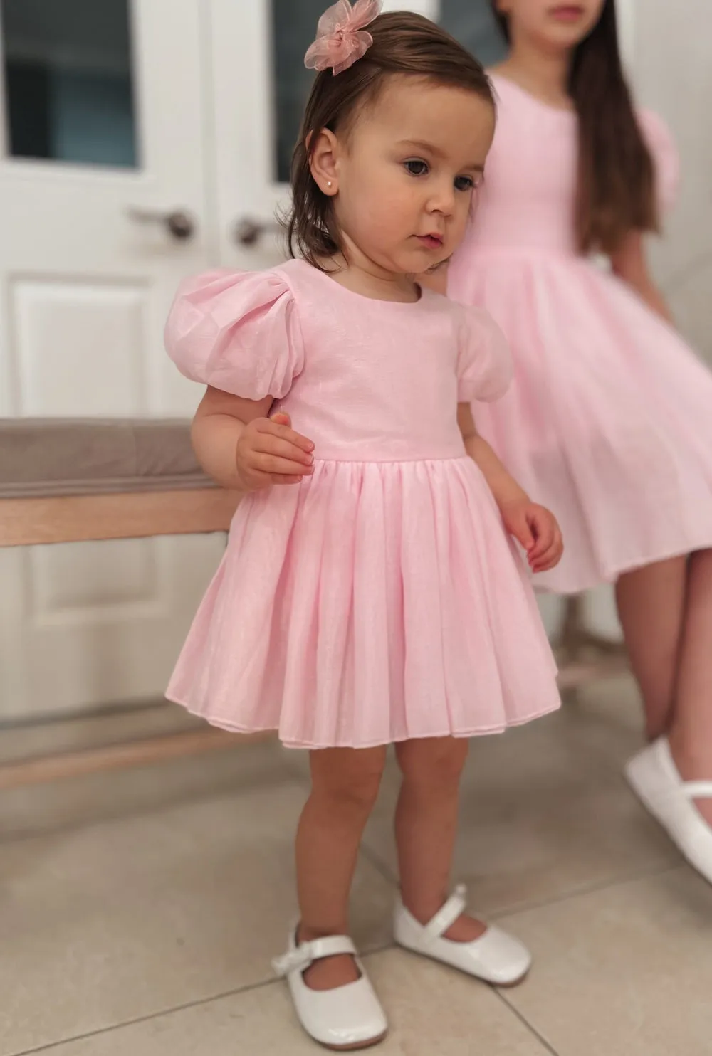 Delia Light Pink Baby Dress