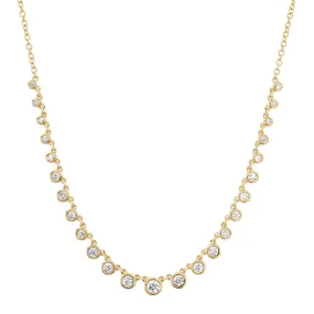 Diamond Bezel Beauty Necklace