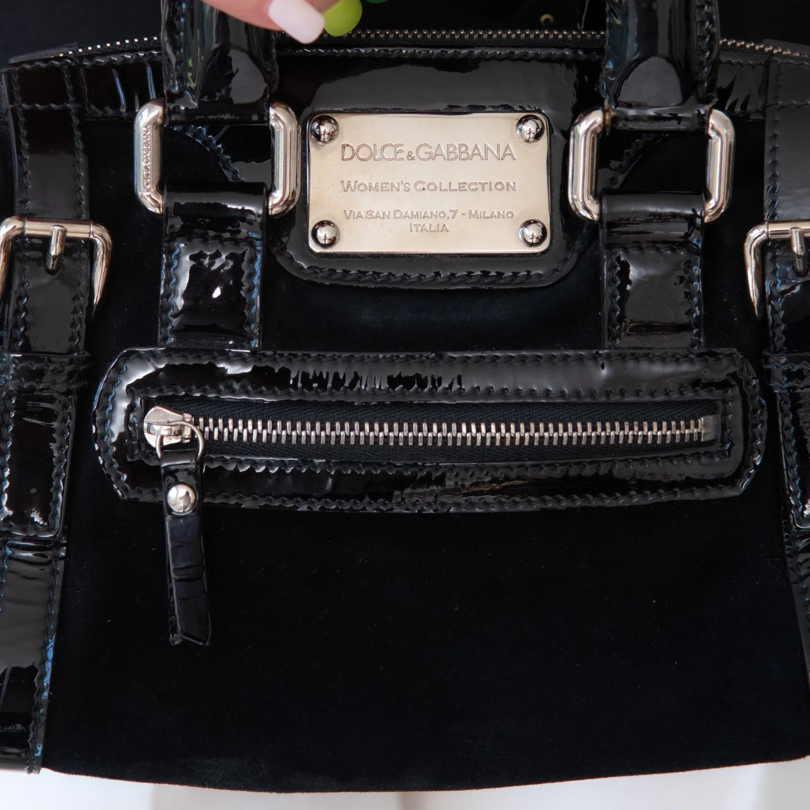 Dolce and Gabbana Miss Easy Way Black Bag