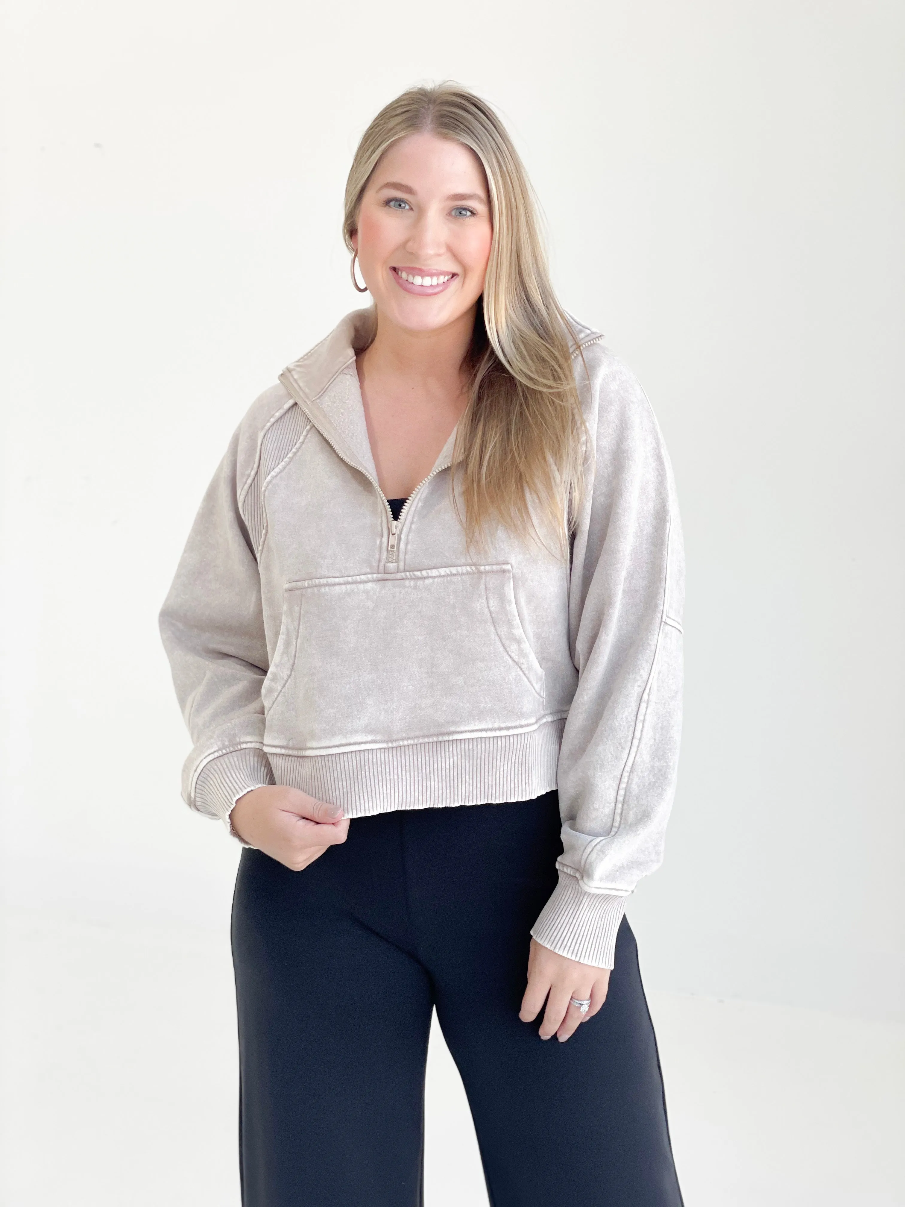 Duplicate Pullover - Ash Mocha