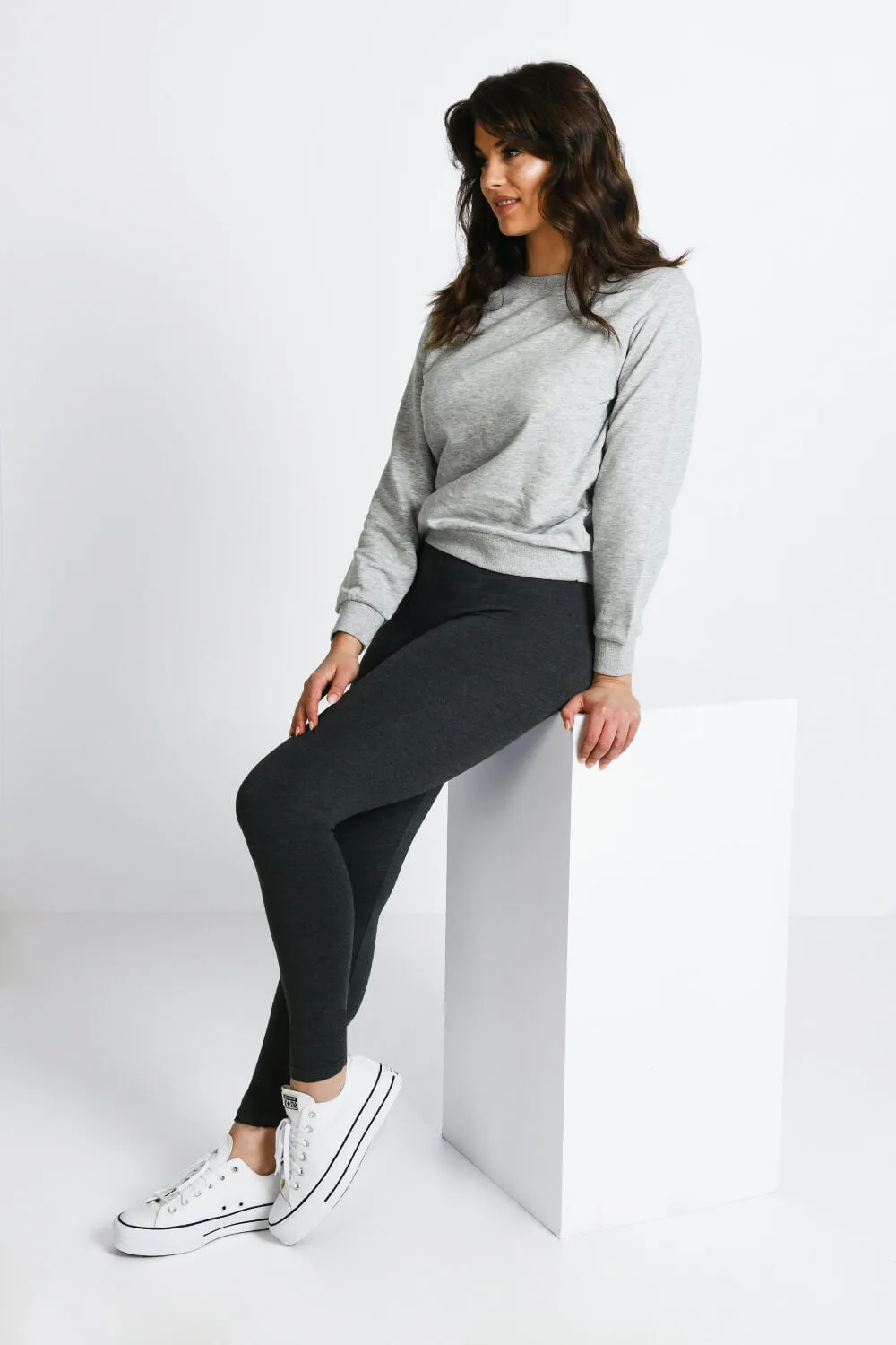 Everyday Leggings - Dark Grey Marl