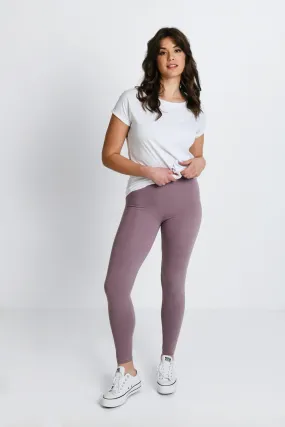 Everyday Leggings - Elderberry Purple