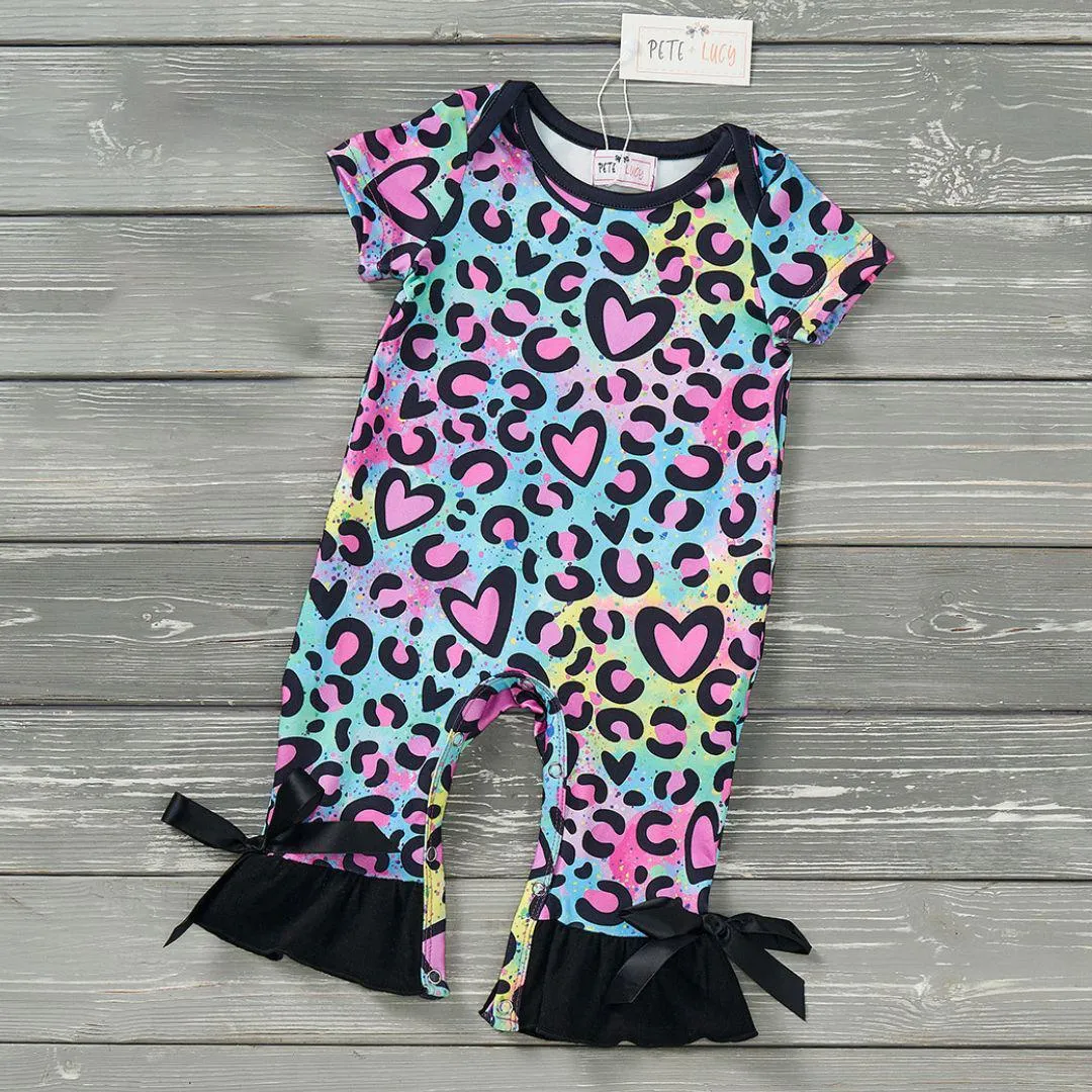 GIRLS - Short Sleeve Spring Infant Romper