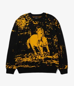 Huf No5 Horse Knit Sweater