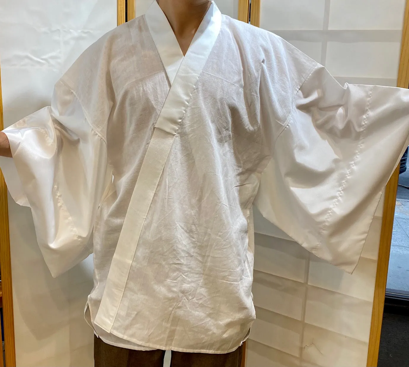 Juban - men's undergarment with kimono sleeves