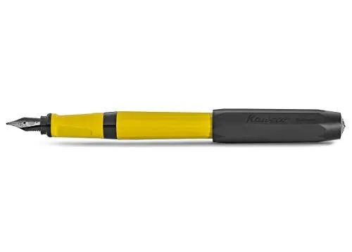 Kaweco Perkeo Indian Summer Medium Nib Yellow/Black Fountain Pen 10001313