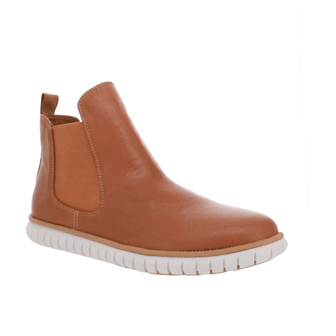 Le Sansa Alexis/Indy Tan Leather Boot