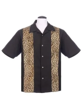 Leopard Panel- Black