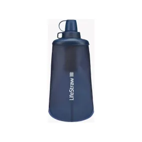 LifeStraw Peak Series 650ml Squeeze Bottle - Mountain Blue