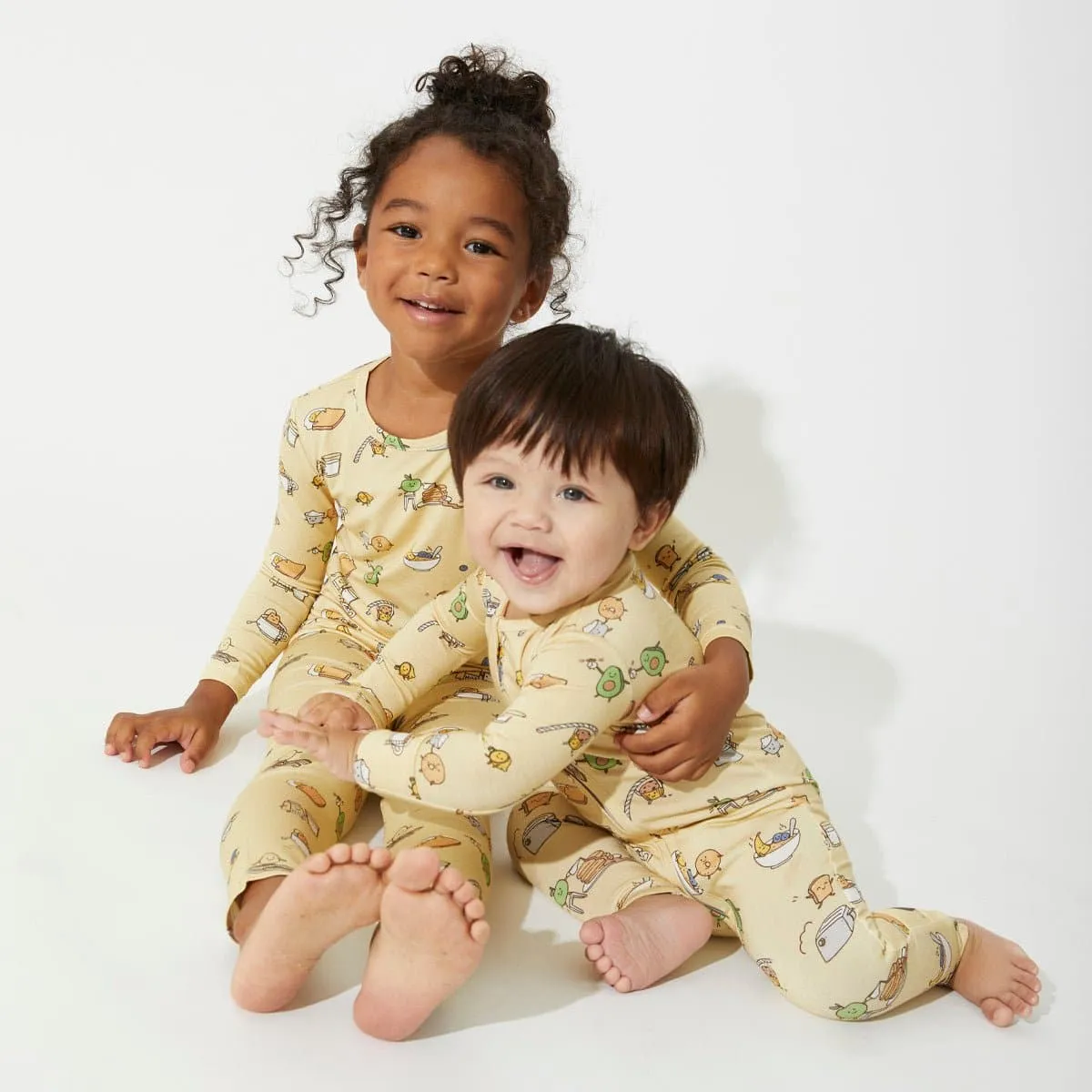 Love You Brunches Bamboo Kids Pajamas