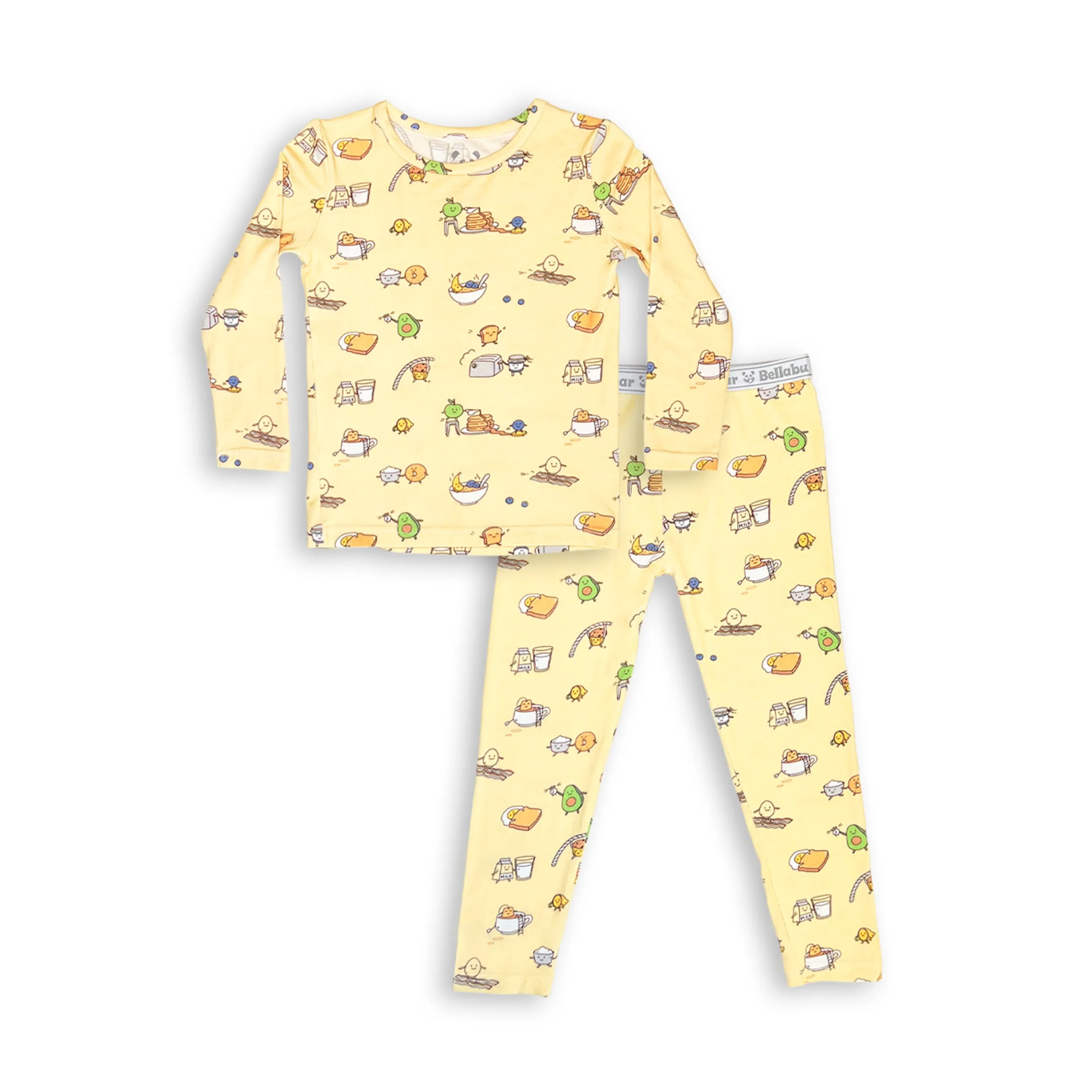 Love You Brunches Bamboo Kids Pajamas