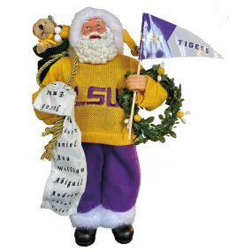 LSU Tigers Christmas Proud Santa "12