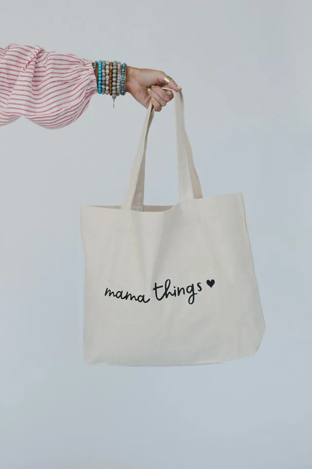 Mamas Daily Essential Tote - Natural