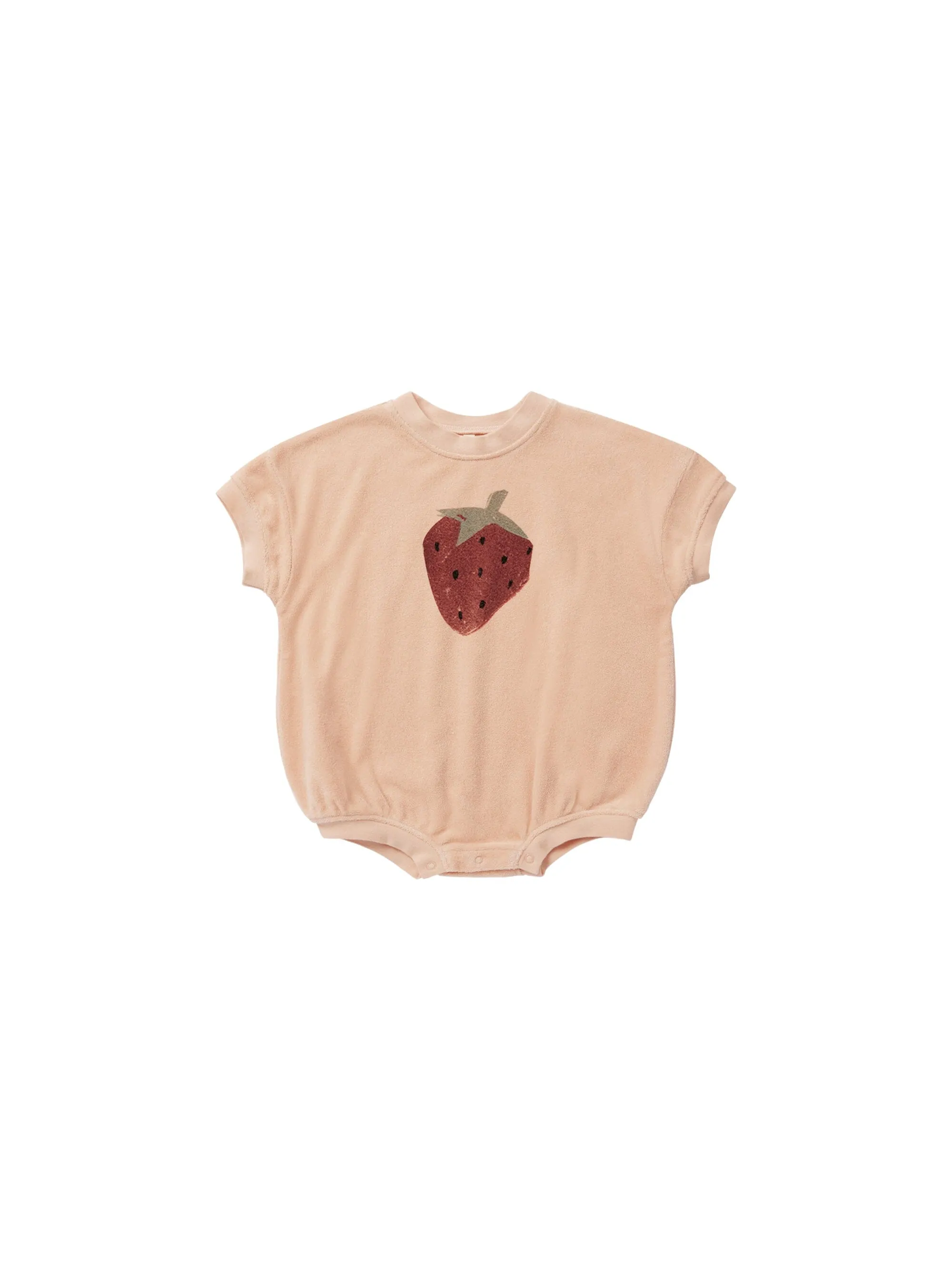 Noah Romper | Strawberry