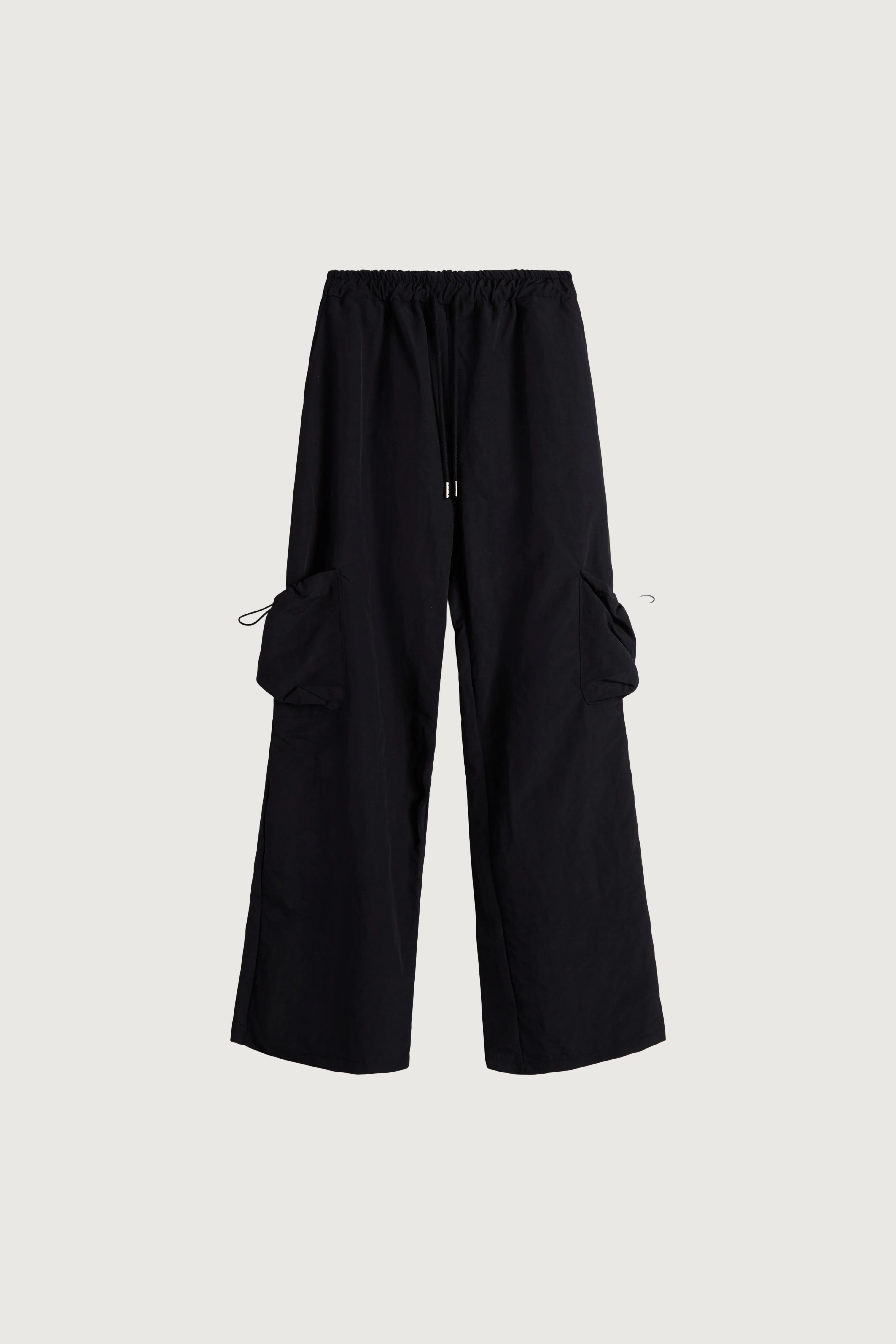 NYLON PANTS WITH RUCHED POCKETS