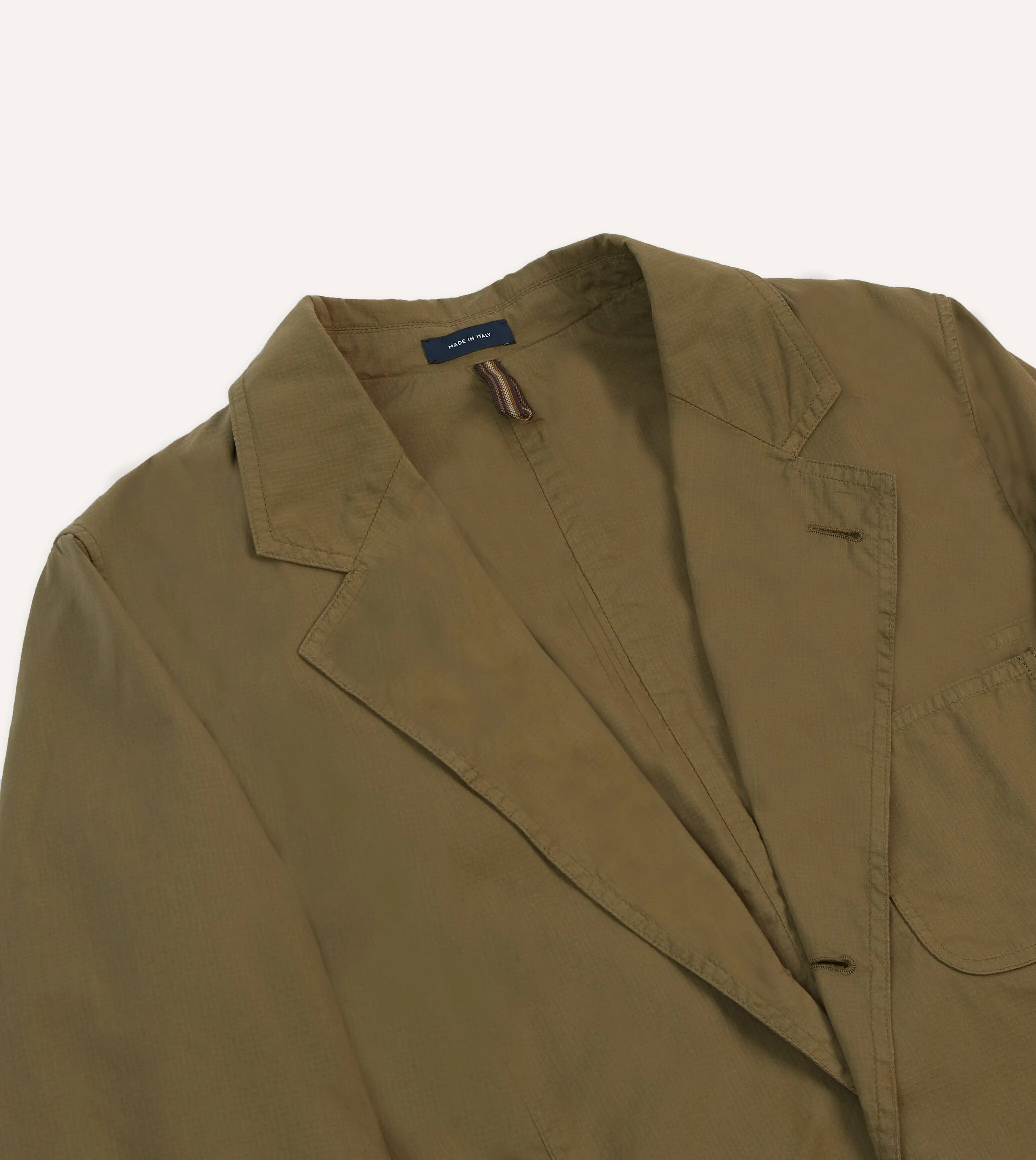 Olive Ripstop Cotton Games Blazer Mk. VIII