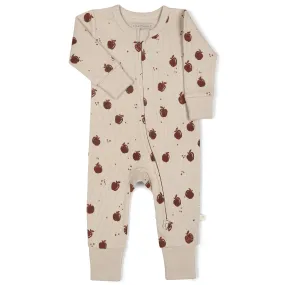 Organic 2-Way Zip Romper | Orchard