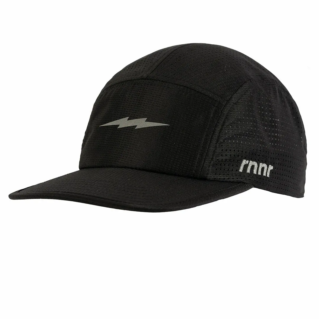 rnnr Pacer Hat: Bolt (Black)