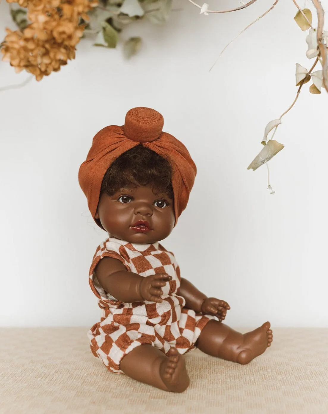 Romper with Turban Bundle | Clay Checker