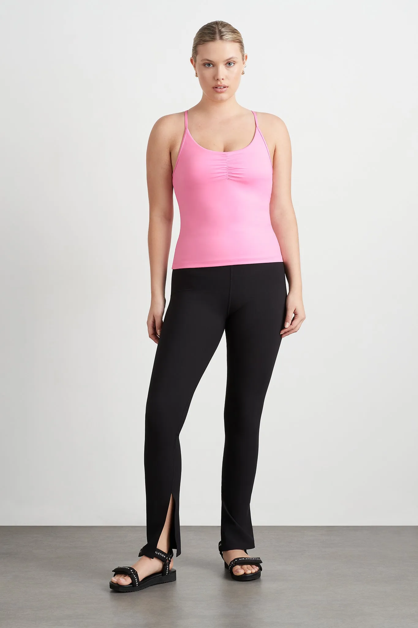 Ruched Active Tank 349