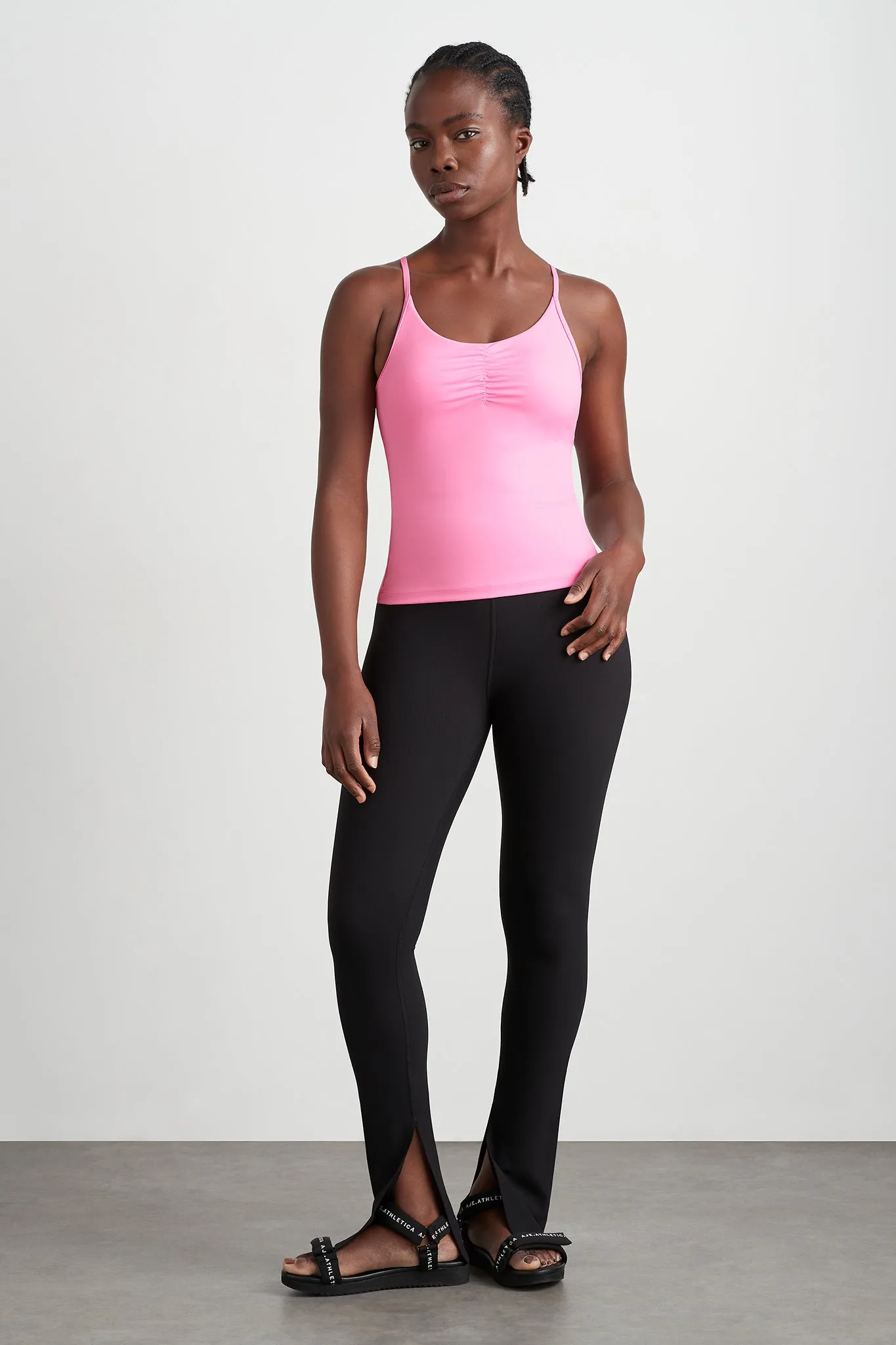 Ruched Active Tank 349